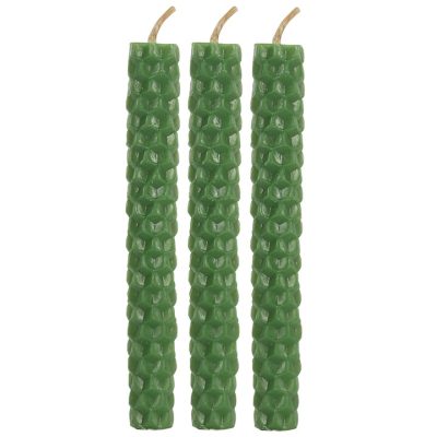 Green Beeswax Spell Candle