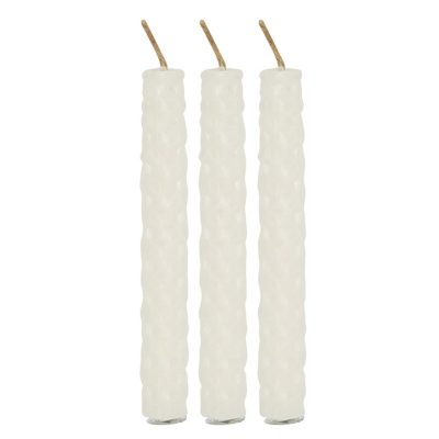 Pale Yellow/Cream Beeswax Spell Candle