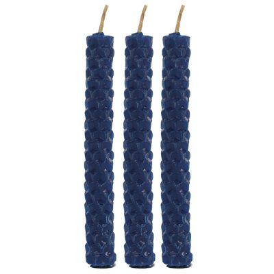 Blue Beeswax Spell Candle