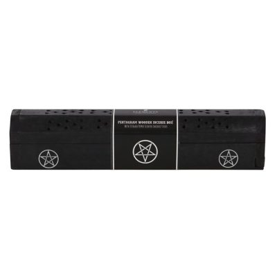 Black Pepper Incense Box Set - Wooden Pentagram