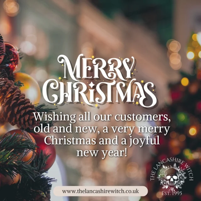Wishing all our customers old and new, a very Merry Christmas and a joyful New Year! See you in the new year with a HUGE update! x
❄️ 🎄 ❄️ 
#witchesofinstagram #witch #witches #witchery #witchcraft #traditionalwitchcraft #magic #spell #witchy #witchshop #witchcraftshop #witchcraftshops #apothecary #folkmagic #britishfolkmagic #witchyshop #ancestors #voodoo #vodou #spellwork #magical #conjure #pagan #witchywoman #lancashire #traditionalwitch #ukwitchcraft #folkwitch #lancashirewitches #rootwork
