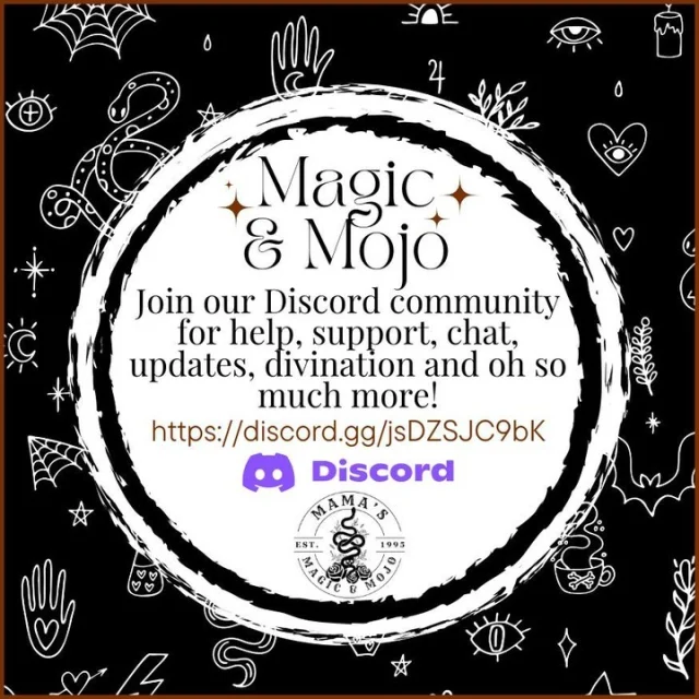✨ Thank YOU for being part of our magical community! 🖤 If you haven't already, why not join our FREE community over at https://discord.gg/jsDZSJC9bK and don't forget to keep following us, liking and sharing our posts for more items, services, and tips to empower your practice. You have no idea how much this helps us! Thank you! 🌿
💀
#witchesofinstagram #witch #witches #witchery #witchcraft #traditionalwitchcraft #magic #spell #witchy #witchshop #witchcraftshop #witchcraftshops #apothecary #folkmagic #britishfolkmagic #witchyshop #ancestors #voodoo #vodou #witchtok #magical #conjure #pagan #witchywoman #lancashire #traditionalwitch #ukwitchcraft #folkwitch #lancashirewitch #rootwork